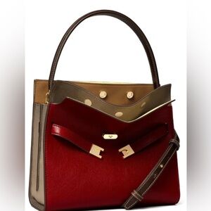 Tory Burch Lee Radziwill Bag in Ruby